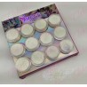 Decoración AZÚCAR AURORA CAMALEÓN para uñas 12 piezas de 1/8 por paquete, surtido (Sin estuche) (Oferta)