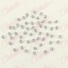 Decoración CIRCULO 3D CON FIGURA DE CARITA para uñas aprox (10gr) 86 piezas por paquete (PB)