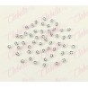 Decoración CIRCULO 3D CON FIGURA DE CARITA para uñas aprox (10gr) 86 piezas por paquete (PB)