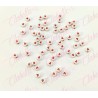 Decoración CIRCULO 3D CON FIGURA DE CORAZÓN para uñas aprox (10gr) 82 piezas por paquete (PB)