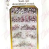 Decoración CRISTAL CAMALEON ROSA en diferentes tamaños para uñas aprox 600 piezas por sobre