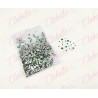Decoración CRISTAL VERDE CRISTALIZADO en diferentes tamaños para uñas aprox 1000 piezas por sobre