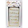Decoración CRISTAL Y FIGURAS para uñas aprox 600 piezas por sobre, surtido (El color puede variar)