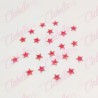 Decoración ESTRELLA 3D para uñas aprox 20 piezas de 1x1cm por paquete (PB)