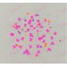 Decoración MARIPOSAS CON  figuras geómetricas para uñas en sobre, surtido (Mariposas con figura) (PB)