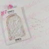 Decoración MEDIA PERLA MINI en diferentes tamaños para uñas aprox 50 piezas por paquete HM220-9 (PB)