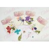 Decoración NATURALEZA MUERTA JUMBO para uñas aprox 4 piezas por sobre, surtido 43#-151