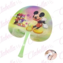 Abanico de plástico decorado multiusos para secar maquillaje o pestañas por pieza, surtido (PB)