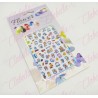 Decoración sticker DORAEMON para uñas aprox de 6.5×9.5cm por planilla, surtido