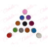 Acrílico de colores para uñas aprox 3gr   por pieza, estuche con 12 piezas  (pb)