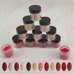 Acrílico Evelyn Xie para uñas 12 piezas de 10 gr 1/4 oz por paquete. YOU26-F2