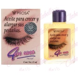 Aceite Prosa para fortalecer y alargar pestañas 15ml por pieza