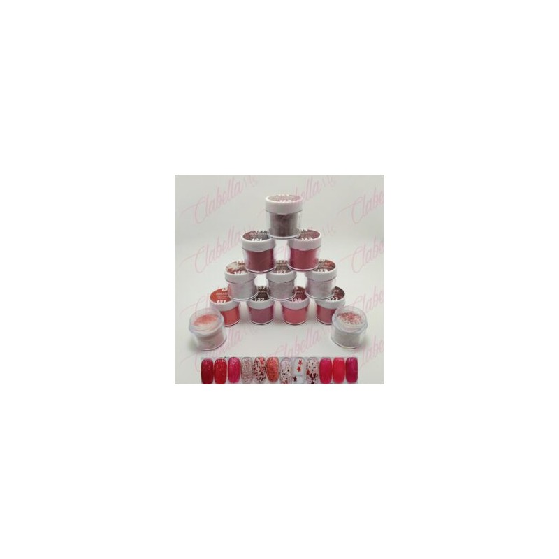 Acrílico Miss Cherry para uñas 12 piezas de 10gr-1/4oz por paquete 101MC28-22D