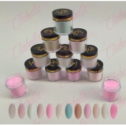 Acrílico EvelynXie para uñas 12 piezas de 10 gr 1/4 oz por paquete. YOU23-F1