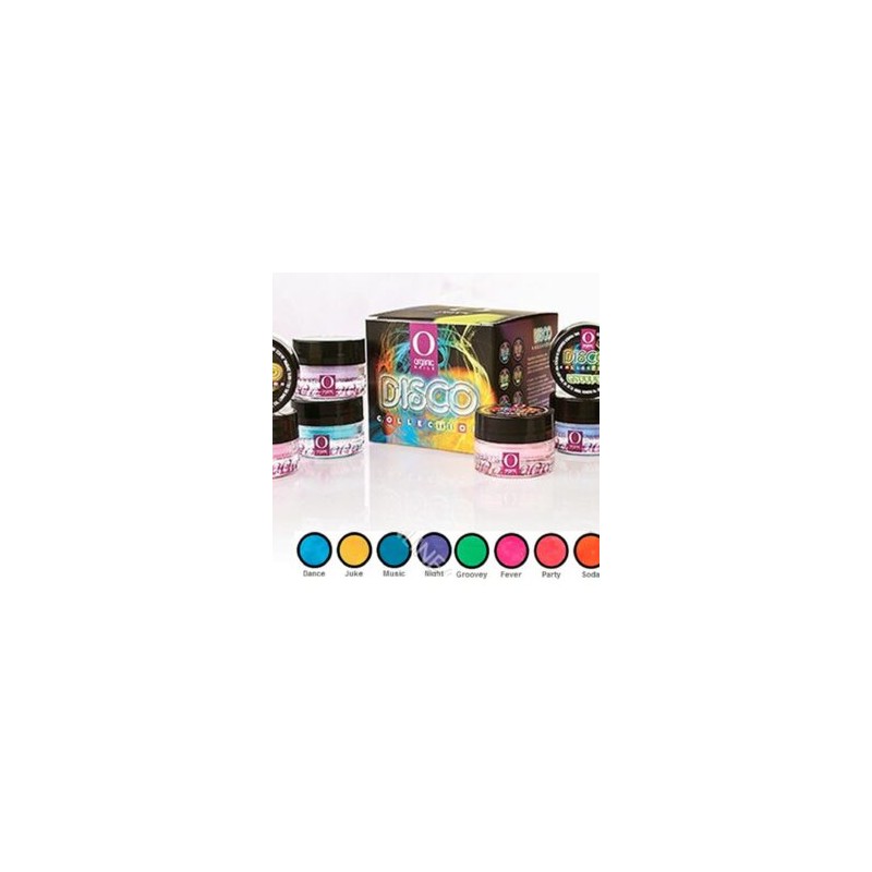 Acrilico Organic Nails Colección  Disco para uñas 8 piezas de 4gr por gama (PB)