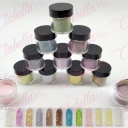 Acrílico para uñas 12 piezas de 10gr-1/4oz por paquete YOU12-F5 (PB)