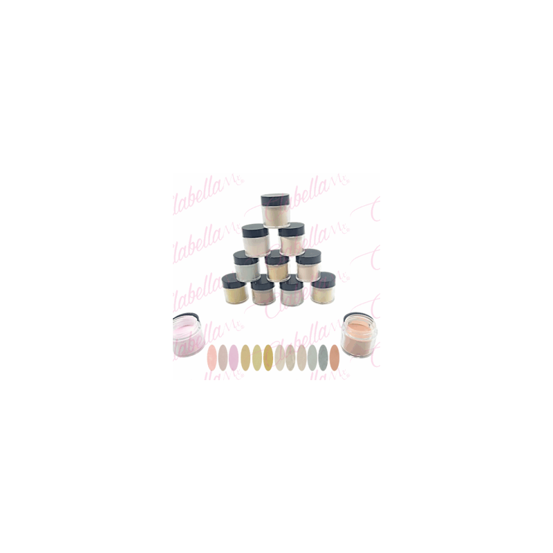 Acrílico para uñas 12 piezas de 10gr-1/4oz por paquete YOU26-F3 (Pb)