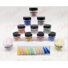 Acrílico Pinky iva para uñas 12 piezas de 10gr- 1/4oz por paquete. SZ-LQ3 (PB)