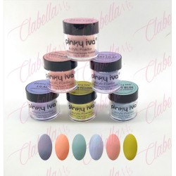 Acrílico Pinky iva para uñas 6 piezas de 10gr-1/4oz por paquete. SZ-LQ8-C (Pb)