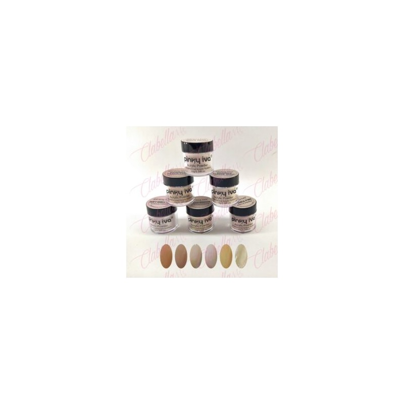 Acrílico Pinky iva para uñas 6 piezas de 10gr-1/4oz por paquete. SZ-LQ8-E (Pb)