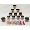 Acrílico Pinky iva colores nude para uñas 12 piezas de 10gr-1/4oz por paquete. SZ-LQ4