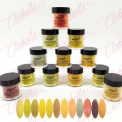 Acrílico Pinky iva colores otoño para uñas 12 piezas de 10gr-1/4oz por paquete SZ-QQ36E