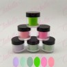 Acrílico Yuan Quan 3 in 1 gama B  para efecto francés o degradado, decoraciones 3D y extensión de la uña 6 piezas de 10gr-1/4oz 