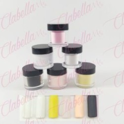 Acrílico Yuan Quan gama A para uñas 6 piezas de 10 gr-1/4 oz- por paquete. A-L35