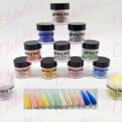 Acrílico Pinky iva para uñas 12 piezas de 10gr- 1/4oz por paquete. SZ-LQ3 (PB)