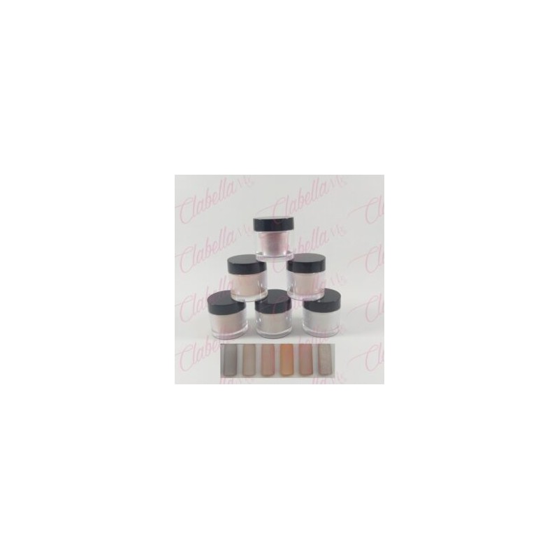 Acrílico Yuan Quan gama H para uñas 6 piezas de 10 gr-1/4 oz- por paquete. A-L35