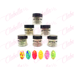 Acrílico Pinky iva para uñas 6 piezas de 10gr- 1/4oz por paquete SZ-LQ7
