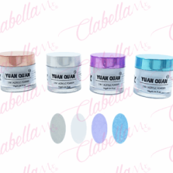 Acrílico Yuan Quan para uñas 4 piezas de 10gr-1/4oz por paquete