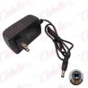 Adaptador AC/DC  12V – 1.5A aprox de 1.45mts por pieza puede ser 12v o 9v