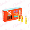 Ampolletas XIOMARA Anticaída Auxiliar para controlar la caída del cabello, estuche con 12 piezas de 10ml