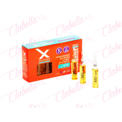 Ampolletas XIOMARA Anticaída Auxiliar para controlar la caída del cabello, estuche con 12 piezas de 10ml