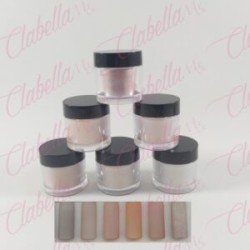 Acrílico Yuan Quan gama H para uñas 6 piezas de 10 gr-1/4 oz- por paquete. A-L35