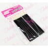 Aplicador de labial lip blush 5 piezas aprox de 9cm por paquete a granel, surtido