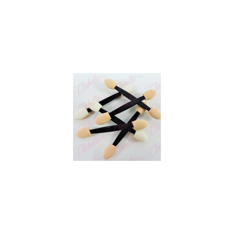 Aplicador de sombras o efectos en uñas 10 piezas por paquete, surtido (Con 2 esponjas, NO con una esponja)