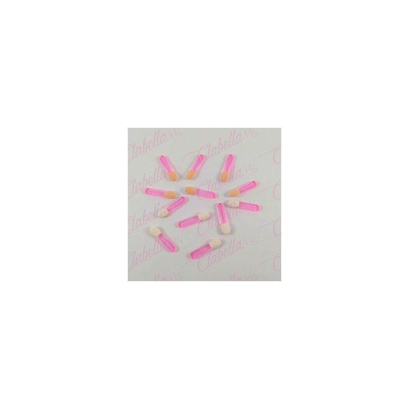 Aplicador multiusos de sombras o efectos en uñas  12 piezas por paquete, surtido (De una sola esponja)