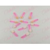 Aplicador multiusos de sombras o efectos en uñas  12 piezas por paquete, surtido (De una sola esponja)