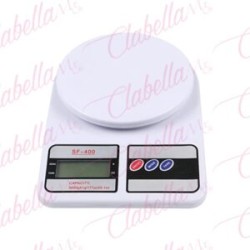 Báscula digital multiusos  hasta 5kg aprox de 16x25cm, de pilas  por pieza ( incluye 2 pilas AA)OFERTA