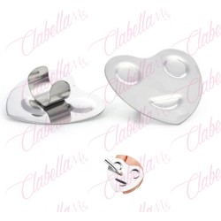 Base multiusos-paleta para maquillaje o pintura,  para pegamento, combinar colores al decorar uñas u otros en forma de anillo me