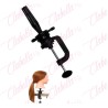 Base universal para maniqui (cabeza) aprox de 22cm de largo por pieza (No incluye cabeza) hierro colado