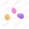 BLENDER CHICO para aplicar maquillaje aprox 3.2×2.2cm  por PIEZA, a granel, surtido