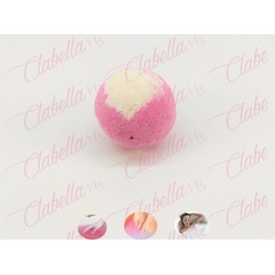 Bomba de sal efervecente espumosa aromatica para baño o pedicure aprox de 4x4cm 30gr por pieza, surtido