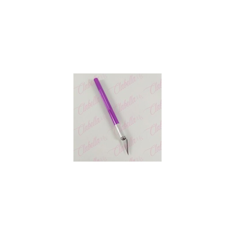 Bisturí – cuchillo – preciso  de precisión multiusos  para cortar rebabas de acrílico, de gel, decoración o sticker, mango de me