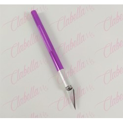 Bisturí – cuchillo – preciso  de precisión multiusos  para cortar rebabas de acrílico, de gel, decoración o sticker, mango de me