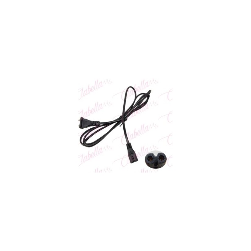 Cable de alimentación conector tipo 8 multiusos aprox de 1.78mts para lámpara uv/led por pieza