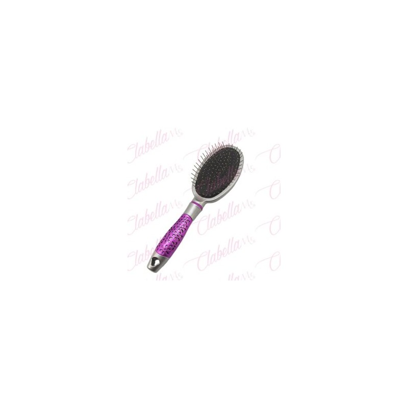 Cepillo CERDAS METALICAS para cabello rebelde, chino, ondulado, grueso, largo, aprox de 25 cm por pieza, surtido.