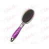 Cepillo CERDAS METALICAS para cabello rebelde, chino, ondulado, grueso, largo, aprox de 25 cm por pieza, surtido.